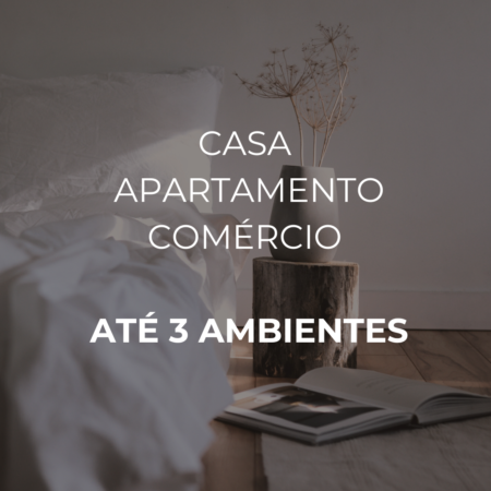 Consultoria Premium - Imagens de até 3 Ambientes